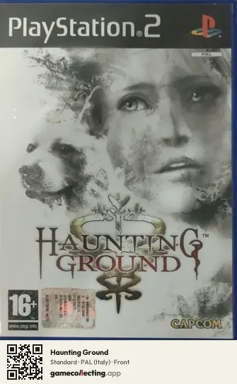Haunting Ground PlayStation 2, Italy box front