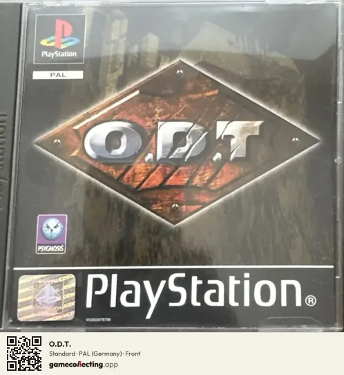 O.D.T. PlayStation, Germany box front