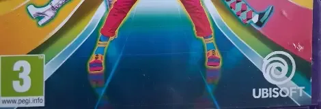 Just Dance 2018, the USK square on its front