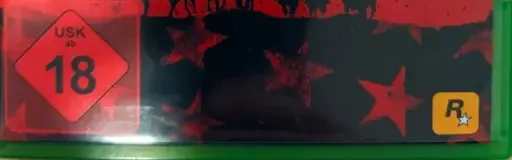 Red Dead Redemption 2, the USK square on its front