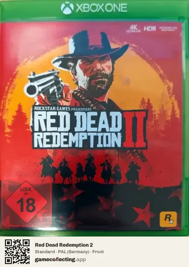 Red Dead Redemption 2 Xbox One, Germany box front