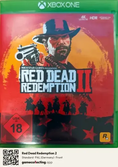 Red Dead Redemption 2 Xbox One, Germany box front