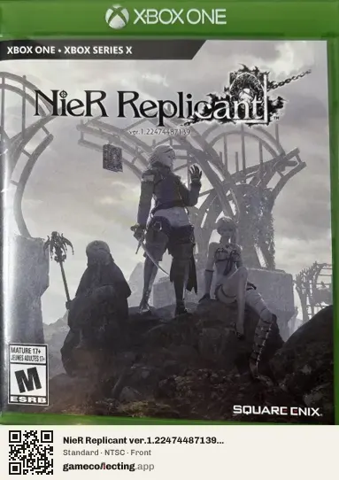 NieR Replicant ver.1.22474487139... Xbox One, NTSC box front