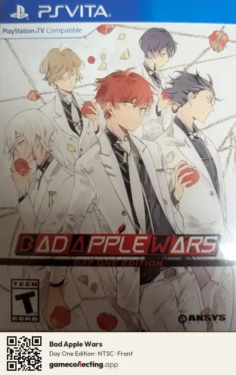 Bad Apple Wars PlayStation Vita, NTSC box front