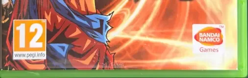 Dragon Ball Xenoverse, the PEGI square on its front