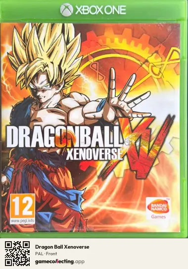 Dragon Ball Xenoverse Xbox One, PAL box front