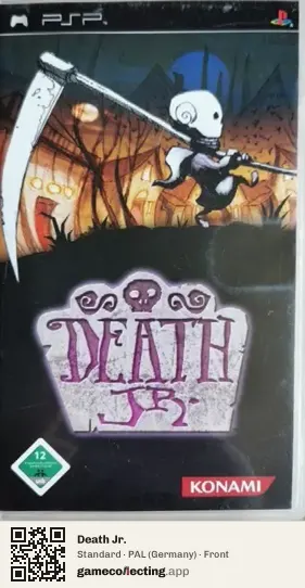 Death Jr. PlayStation Portable, Germany box front