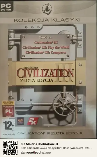 Sid Meier's Civilization III Computer, PAL box front