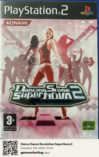 Dance Dance Revolution SuperNova 2 PlayStation 2, Italy box front