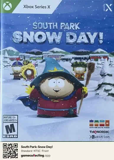 South Park: Snow Day! Xbox Series X, NTSC box front