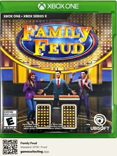 Family Feud Xbox One, NTSC box front