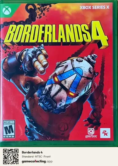 Borderlands 4 Xbox Series X, NTSC box front