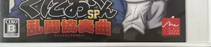 River City: Tokyo Rumble, the CERO letter on its front
