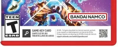 Dragon Ball: Sparking! Zero, the ESRB box on its front