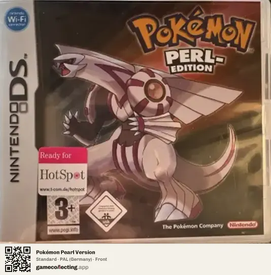 Pokémon Pearl Version Nintendo DS, Germany box front