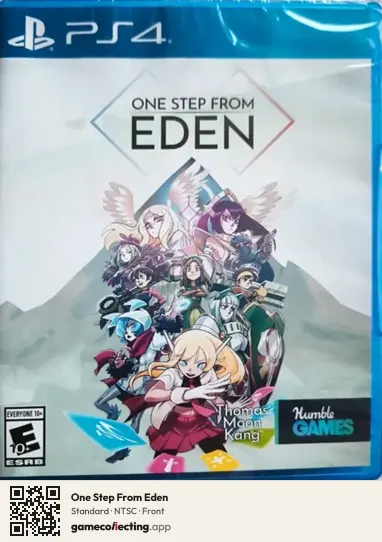 One Step From Eden PlayStation 4, NTSC box front