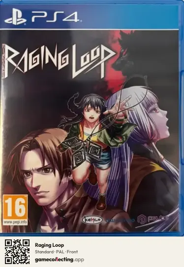 Raging Loop PlayStation 4, PAL box front