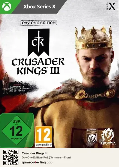 Crusader Kings III Xbox Series X, Germany box front