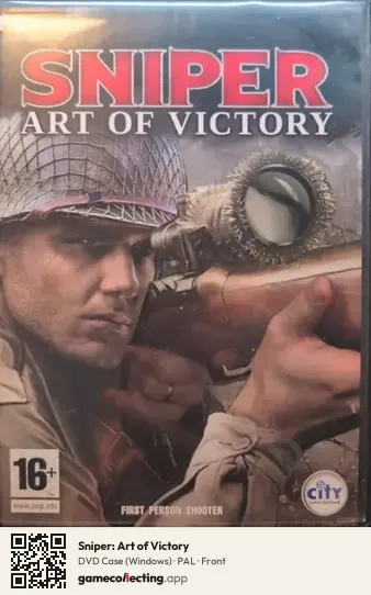 Sniper: Art of Victory Computer, PAL box front