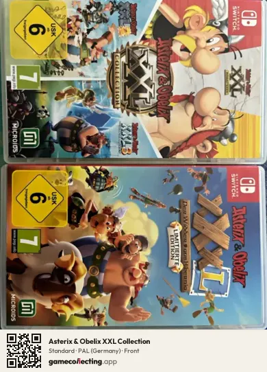 Asterix & Obelix XXL Collection Nintendo Switch, Germany box front