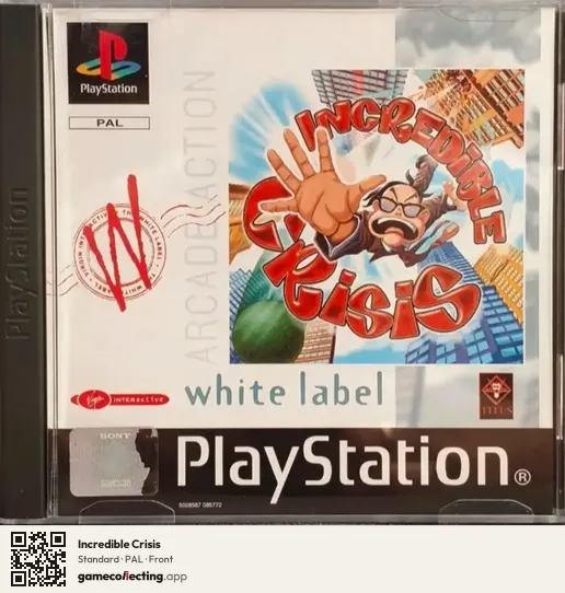 Incredible Crisis PlayStation, PAL box front