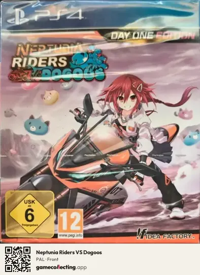 Neptunia Riders VS Dogoos PlayStation 4, PAL box front
