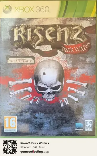 Risen 2: Dark Waters Xbox 360, PAL box front