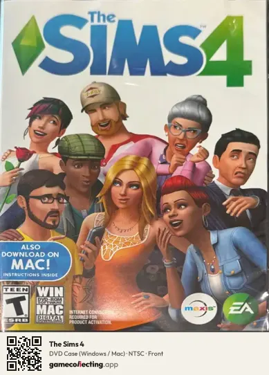 The Sims 4 Computer, NTSC box front