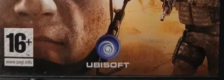 Tom Clancy's Ghost Recon Advanced Warfighter 2, the PEGI square on its front