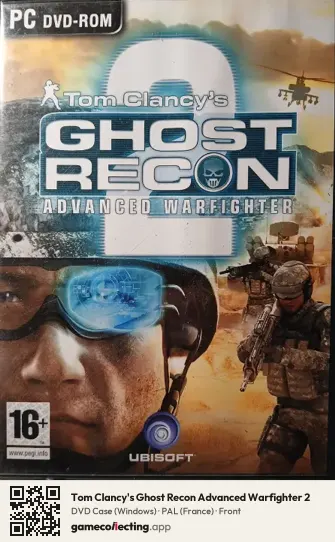 Tom Clancy's Ghost Recon Advanced Warfighter 2 Computer, France box front