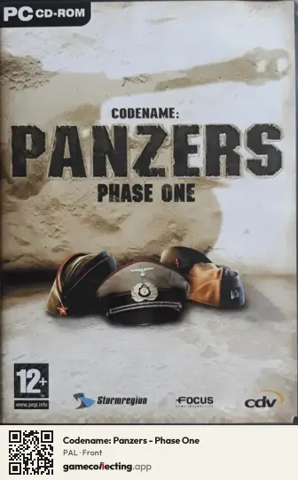 Codename: Panzers - Phase One Computer, PAL box front