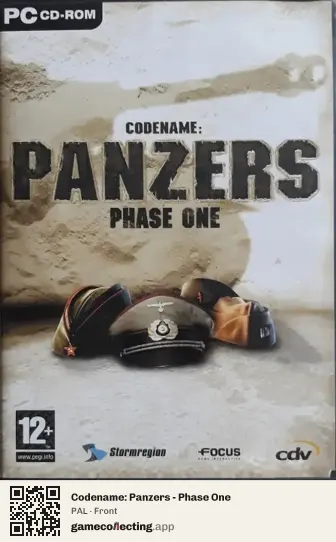 Codename: Panzers - Phase One Computer, PAL box front