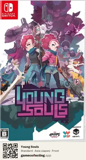Young Souls Nintendo Switch, Asia box front