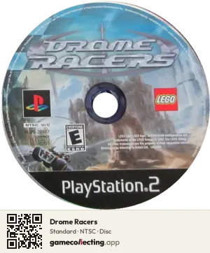 Drome Racers PlayStation 2, NTSC disc