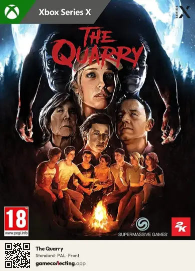 The Quarry Xbox Series X, PAL box front