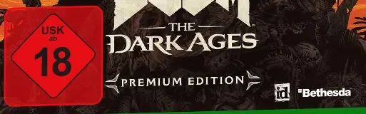 Doom: The Dark Ages, the USK square on its front