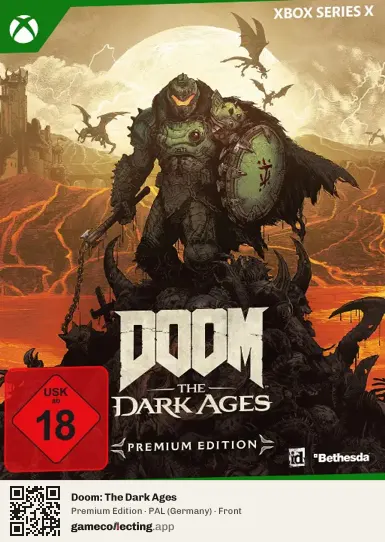 Doom: The Dark Ages Xbox Series X, Germany box front