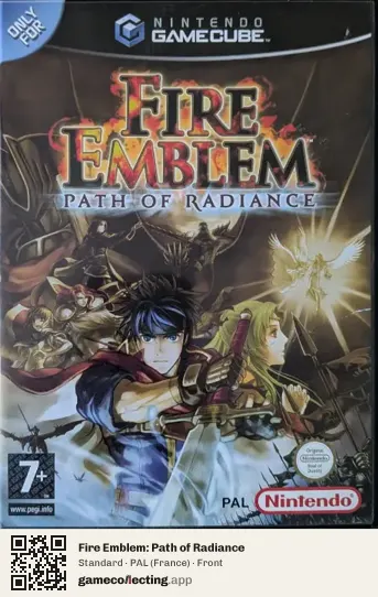 Fire Emblem: Path of Radiance Nintendo GameCube, France box front