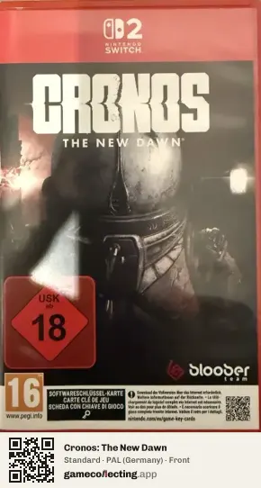 Cronos: The New Dawn Nintendo Switch 2, Germany box front
