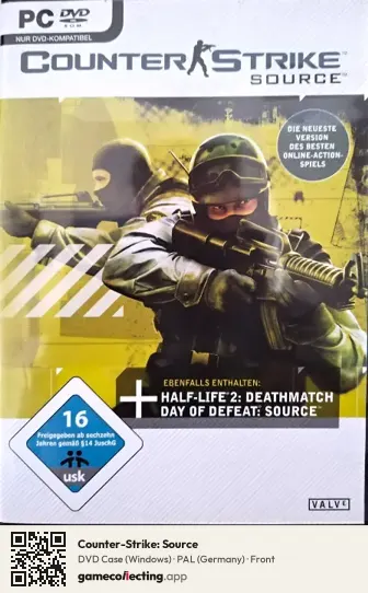Counter-Strike: Source Computer, Germany box front