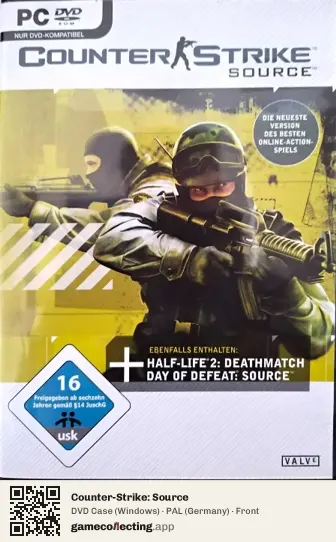 Counter-Strike: Source Computer, Germany box front