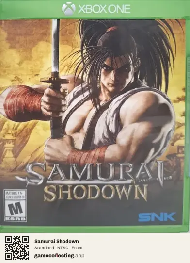 Samurai Shodown Xbox One, NTSC box front