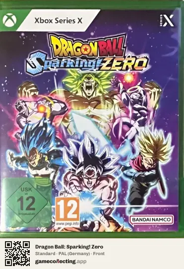 Dragon Ball: Sparking! Zero Xbox Series X, Germany box front