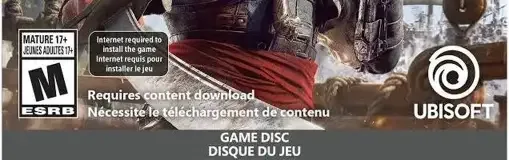 Assassin's Creed Black Flag Resynced, the ESRB box on its front