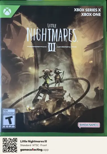 Little Nightmares III Xbox Series X, NTSC box front