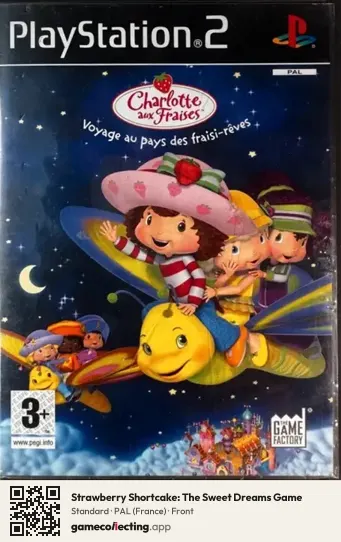 Strawberry Shortcake: The Sweet Dreams Game PlayStation 2, France box front