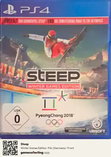 Steep PlayStation 4, Germany box front