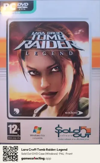 Lara Croft Tomb Raider: Legend Computer, PAL box front