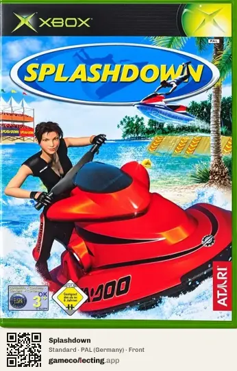 Splashdown Xbox, Germany box front