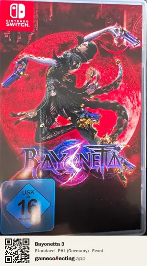 Bayonetta 3 Nintendo Switch, Germany box front